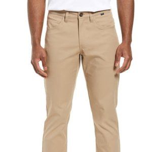 Travis Mathew "Open To Close" Golf Pant - Size 34 x 32 - Khaki